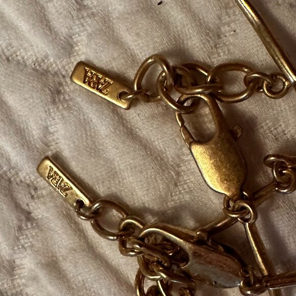 NWT ZARA 2024 3-Pack of Multi-Charm Necklaces Long Gold-Color/Colorful 1856/070 - Picture 7 of 9